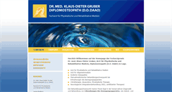 Desktop Screenshot of facharzt-dr-gruber.de